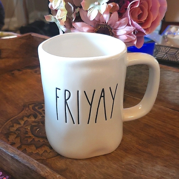 Rae Dunn Friyay Classic Big Coffee Mug! 😊 - Picture 2 of 5